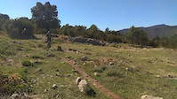 Llegando a Morcat desde el Pueyo