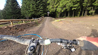 Massive Bike Park Wales crash on Enter the Dragon