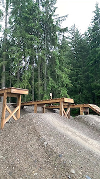 Gap in Morzine Bike Park