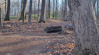 Flowy section with small jump