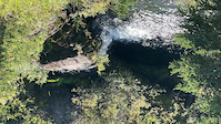 Nice swimholes/waterfalls along creek