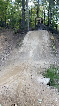 Crash on tomb