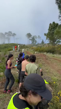 Qualify run nose dive