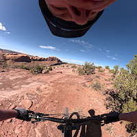 Moab rim 4x4 descent