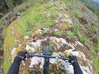 Routine run down the Medusa trail in Reiter...