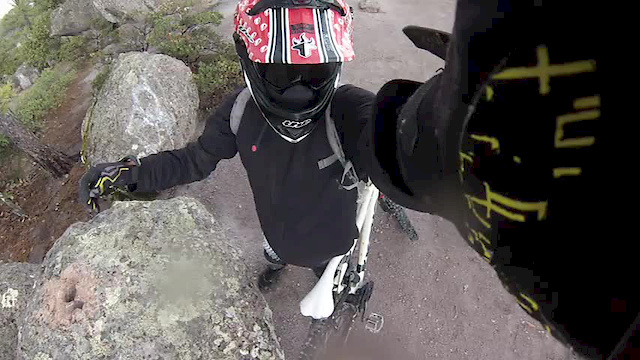 LUNA-MTB Video Channel by videoUNA LEVE CAIDA AL COMIENZO DE LA