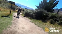 Fern Berms - Bike Glendhu trail POV