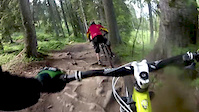 Ride with the Belgian in Morgins