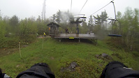 Raining on Highland 2014 muddy conditions