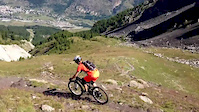 MTB downhill of Les Grands Prés, Serre...