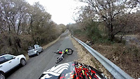 EPIC FAIL after a run on the track