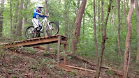 Backyard Downhill Shredding