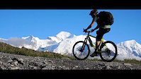 Riding Mt Blanc wild side