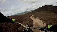 Clachnaben 19/4/17 - 2nd section walkers path