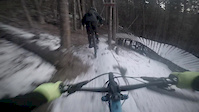 Split D and Clam in the Snow