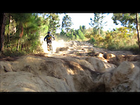 Estrenando la Tr en el Volcan/Testing my new Tr250