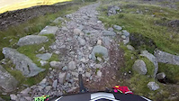 Seathwaite, Cumbria bridleway descent (27/09/2015