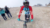 Top of the World Whistler with a Pole on my Head