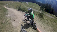 My Niece Tries Downhill