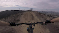 Some of the jumps on the way down