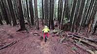 6 Year Old rides a wet NOTG on Tiger Mtn