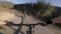 Knowing you have to ride back up it takes some...