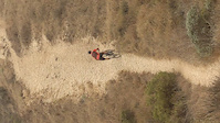 Trying to ride up to the top of Oats Peak