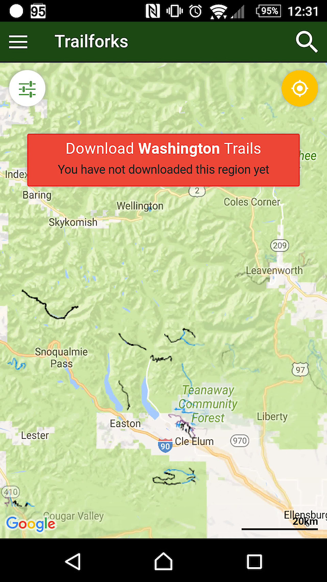 Trailforks maps 2025