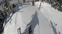 Skiing the Gnarliest @whistlerbikepark trails