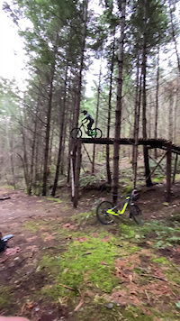Sick Drop On Mount Prevost