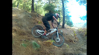 Downhill on the island of La Palma, El Paso,...