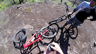 Jabba Rocky most of the way,until I face plant