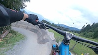 Leogang Wallride Gap Jump Insane Highspeed Crash